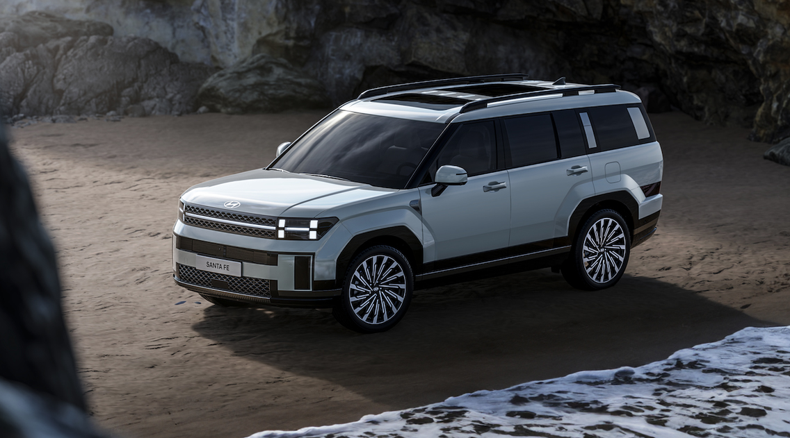Hyundai develó la nueva generación de Santa Fe 