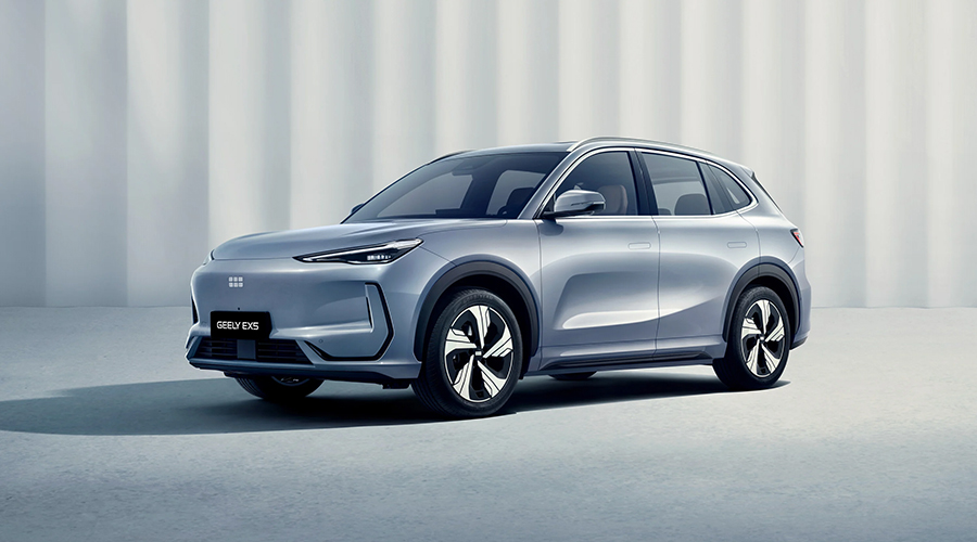 El Geely EX5 llegará a la Argentina 
