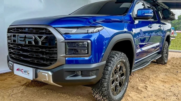 Así es la nueva pick-up de Chery